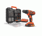 POWDP15300 Taladro atornillador 20V - incl. batería 20V 2.0Ah y cargador - 78 acc.