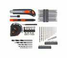 POWDP15300 Taladro atornillador 20V - incl. batería 20V 2.0Ah y cargador - 78 acc.