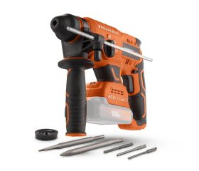 POWDP15630 Martillo percutor sin cepillos 20V - excl. batería y cargador - 5 acc.