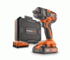 POWDP20160 Llave de impacto 20V 220Nm - incl. batería 20V 2.0Ah y cargador
