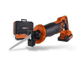 POWDP25110 Sierra sable 20V - incl. batería 20V 2.0Ah y cargador