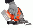 POWDP25300 Sierra de calar 20V - excl. batería y cargador - 2 acc.