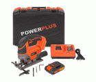 POWDP25310 Sierra de vaivén 20V - incl. batería 20V 2.0Ah y cargador- 2 acc.
