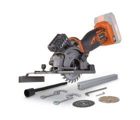 POWDP25400 Sierra de incisión 20V Ø 89mm - excl. batería y cargador - 6 acc.