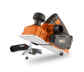 POWDP4050 Cepilladora sin cepillos 20V - excl. batería y cargador - 2 acc.