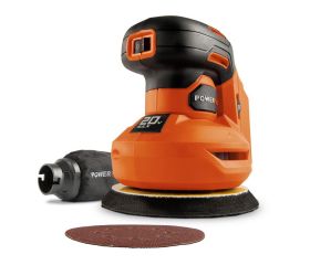 POWDP50400 Lijadora excéntrica 20V Ø125mm - excl. batería y cargador - 1 acc.