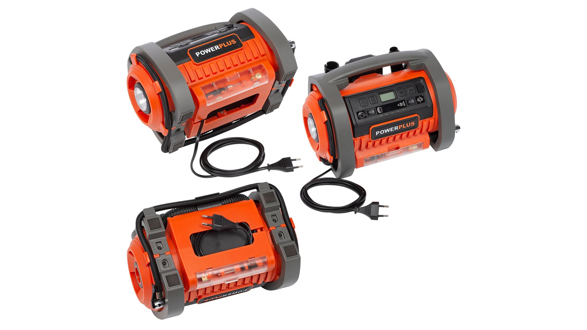 POWDP7030 Inflador-desinflador 20V + 220V (NO BATT.)