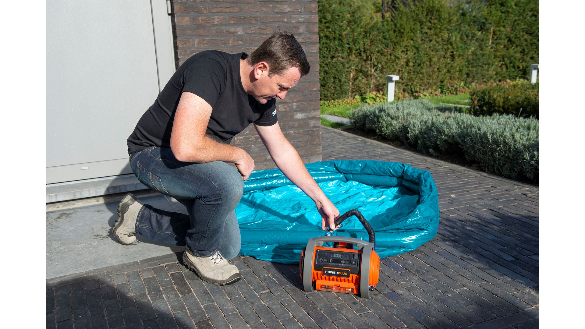 POWDP7040 Inflador-desinflador 20V (SIN BAT.)