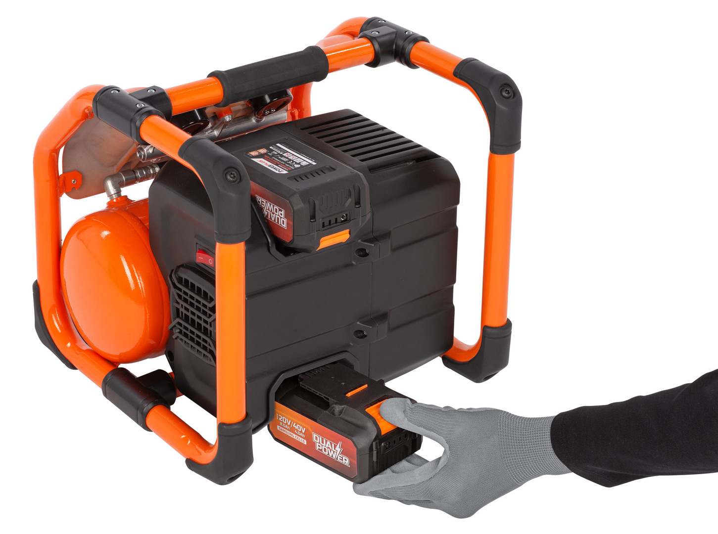 POWDP7070 Compresor 40V 5L - excl. batería y cargador