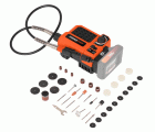 POWDP75300 Multiherramienta rotativa 20V - excl. batería y cargador - 40 acc.