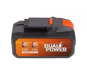 Powerplus - Dual power - POWDP50400 - Lijadora excéntrica - 20V Ø125mm -  excl. batería y cargador - 1 acc. - Varo