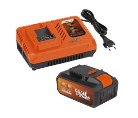 Powerplus - Dual power - POWDP50400 - Lijadora excéntrica - 20V Ø125mm -  excl. batería y cargador - 1 acc. - Varo