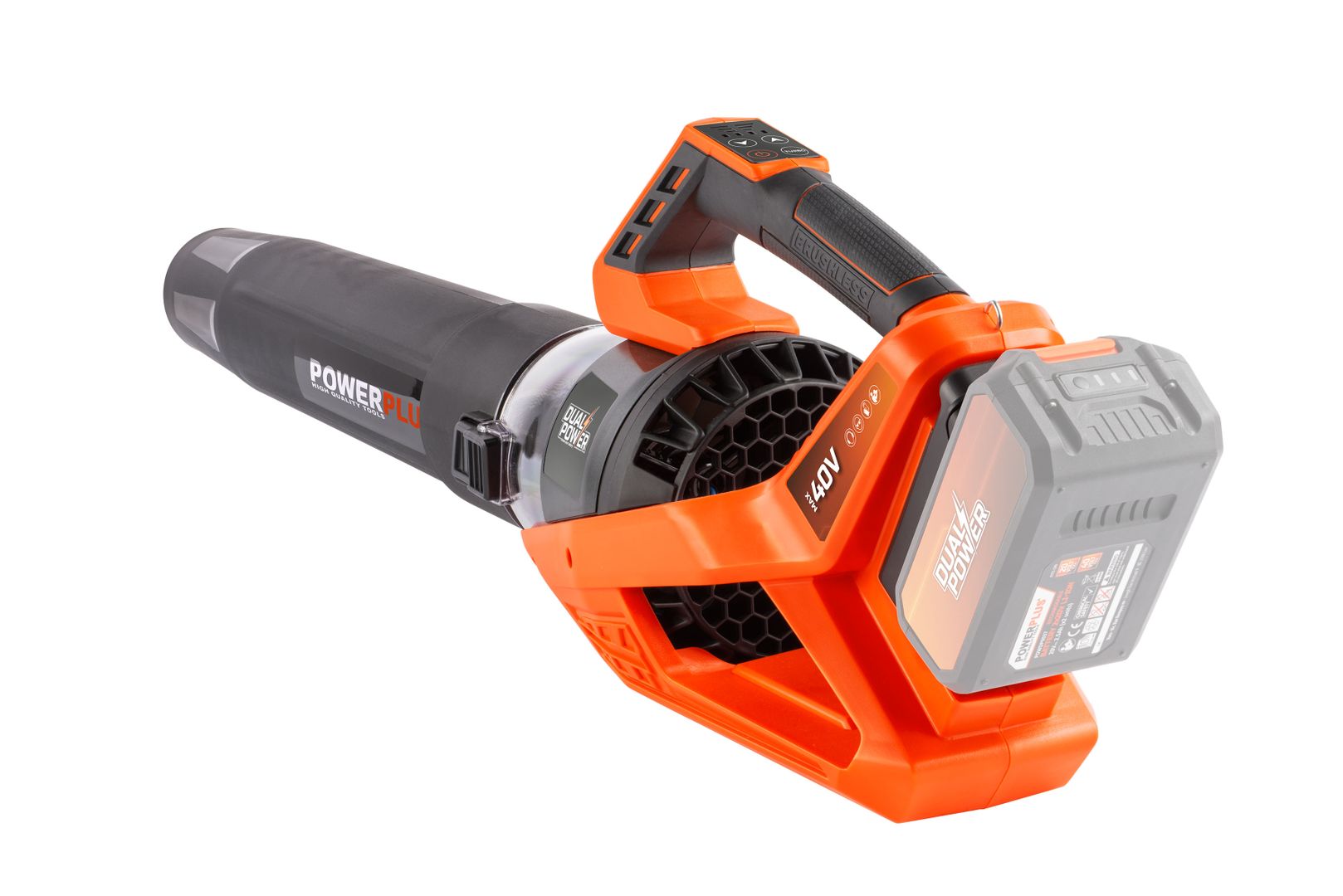 POWDPG7526 Soplador de hojas sin cepillos 40V - excl. batería y cargador