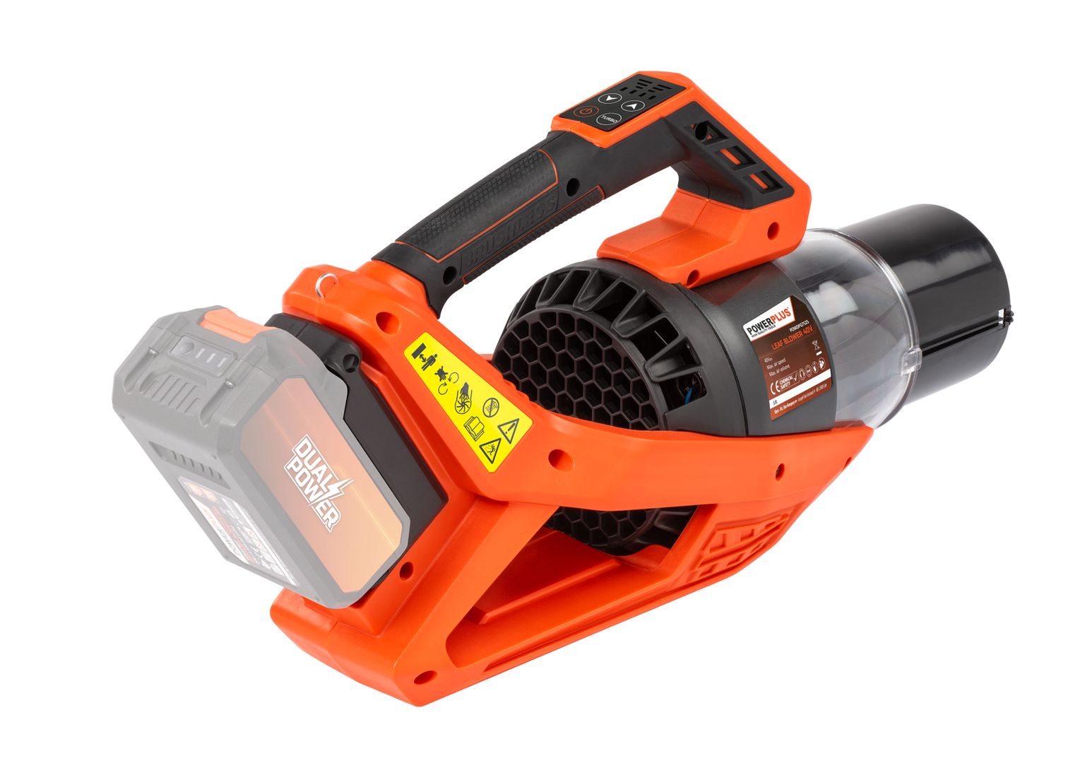 POWDPG7526 Soplador de hojas sin cepillos 40V - excl. batería y cargador