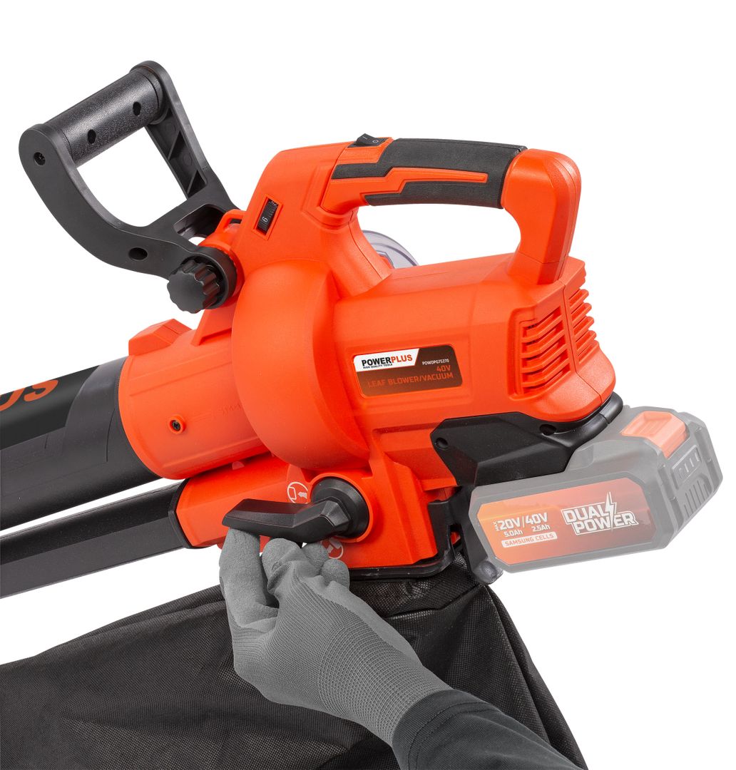 POWDPG75270 Aspirador/soplador de hojas sin cepillos 40V - excl. batería y cargador