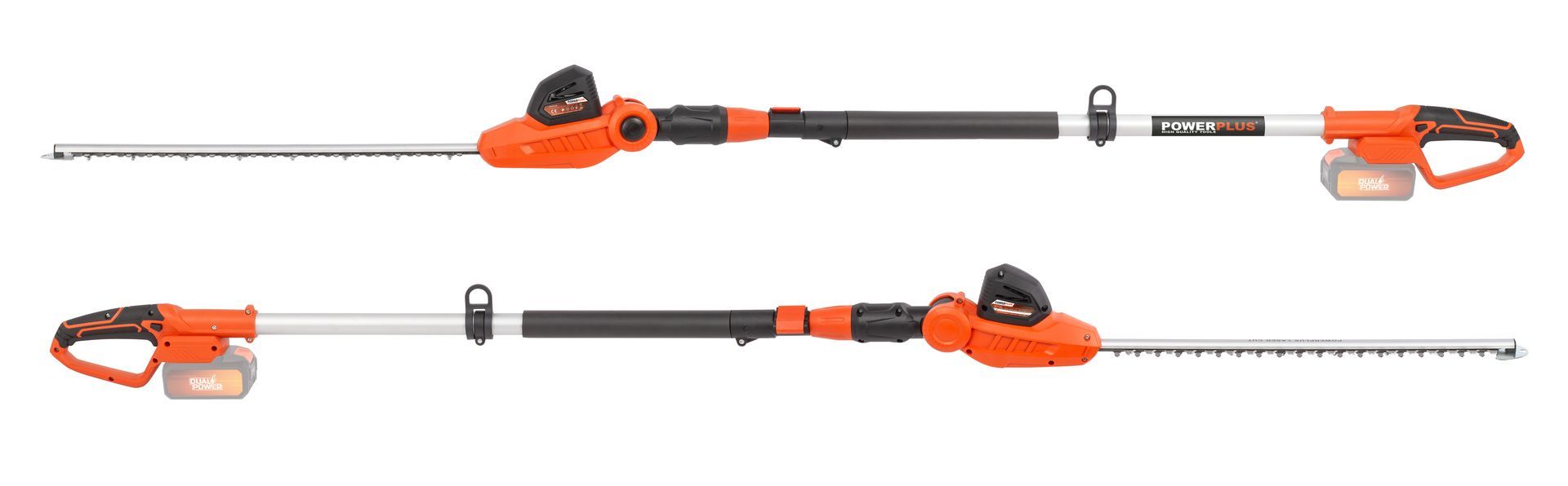 POWDPG75380 Cortasetos telescópico 40V 600mm  - excl. batería y cargador