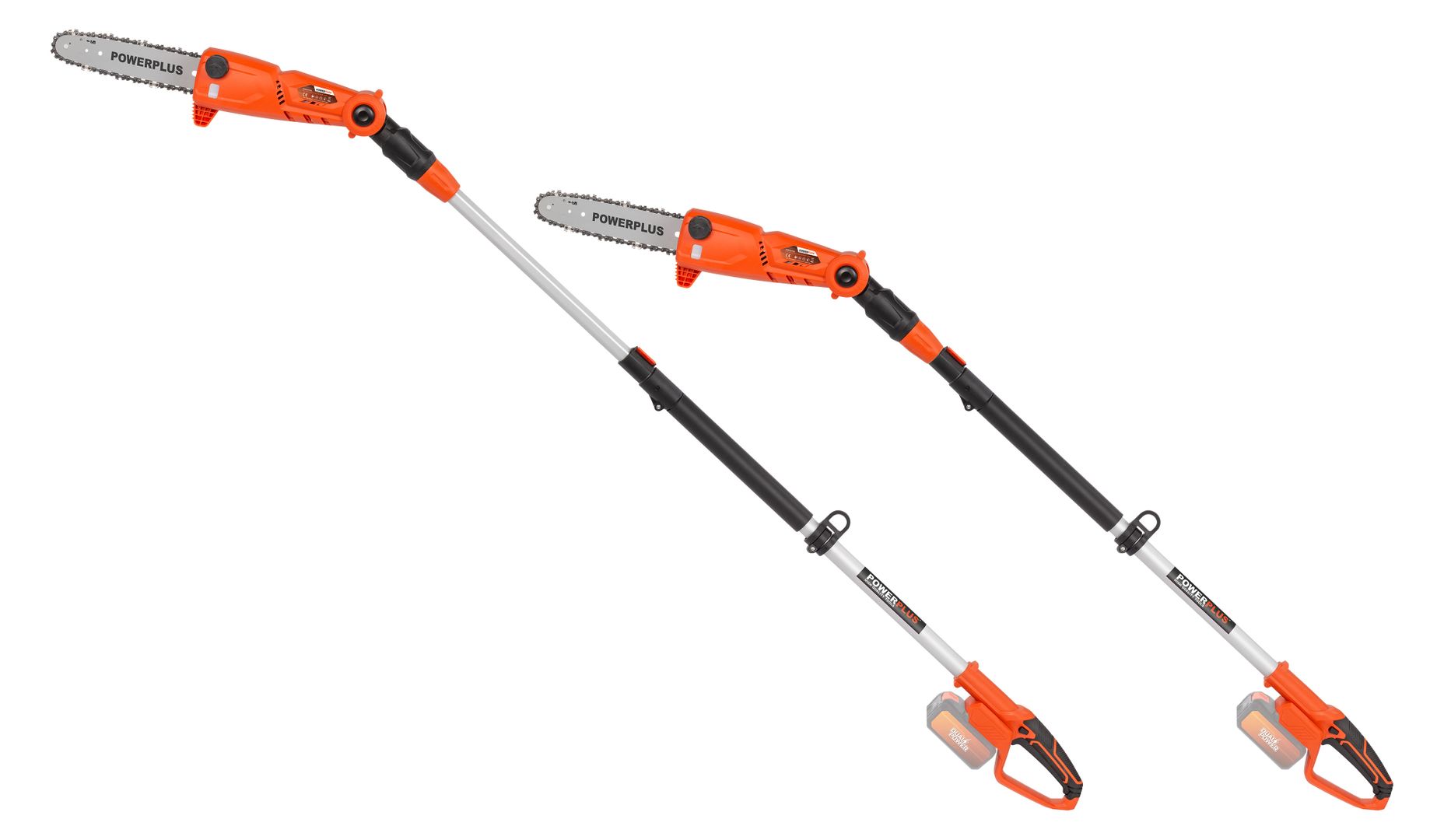 POWDPG75385 Motosierra telescópico 40V 250mm - excl. batería y cargador - 1 acc.