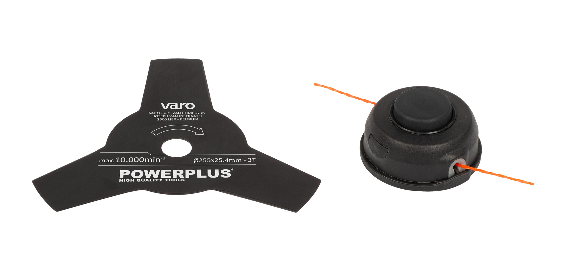 POWDPG7551 Desbrozadora 2-in-1 sin cepillos 40V - excl. batería y cargador - 2 acc.