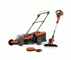 POWDPG75565 Juego de herramientas de jardín sin cepillos 2 ítems - incl. batería 20V 2.0Ah y cargador - 1 acc.