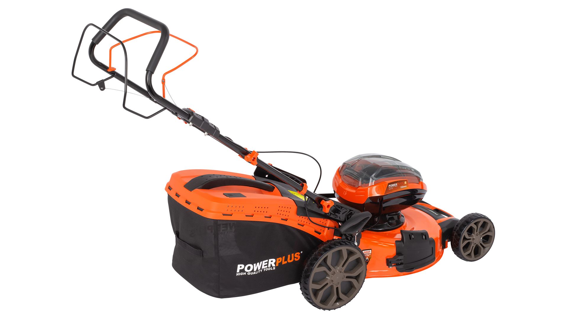 POWDPG7568 Cortacésped self-propelled sin cepillos 2 x 40V Ø 510mm - excl. batería y cargador