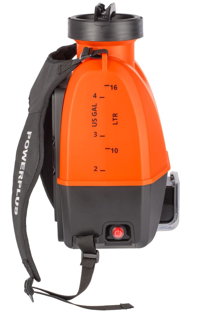 POWDPG80460 Sulfatadora previa presión mochila 20V 16L - excl. batería y cargador - 4 acc.