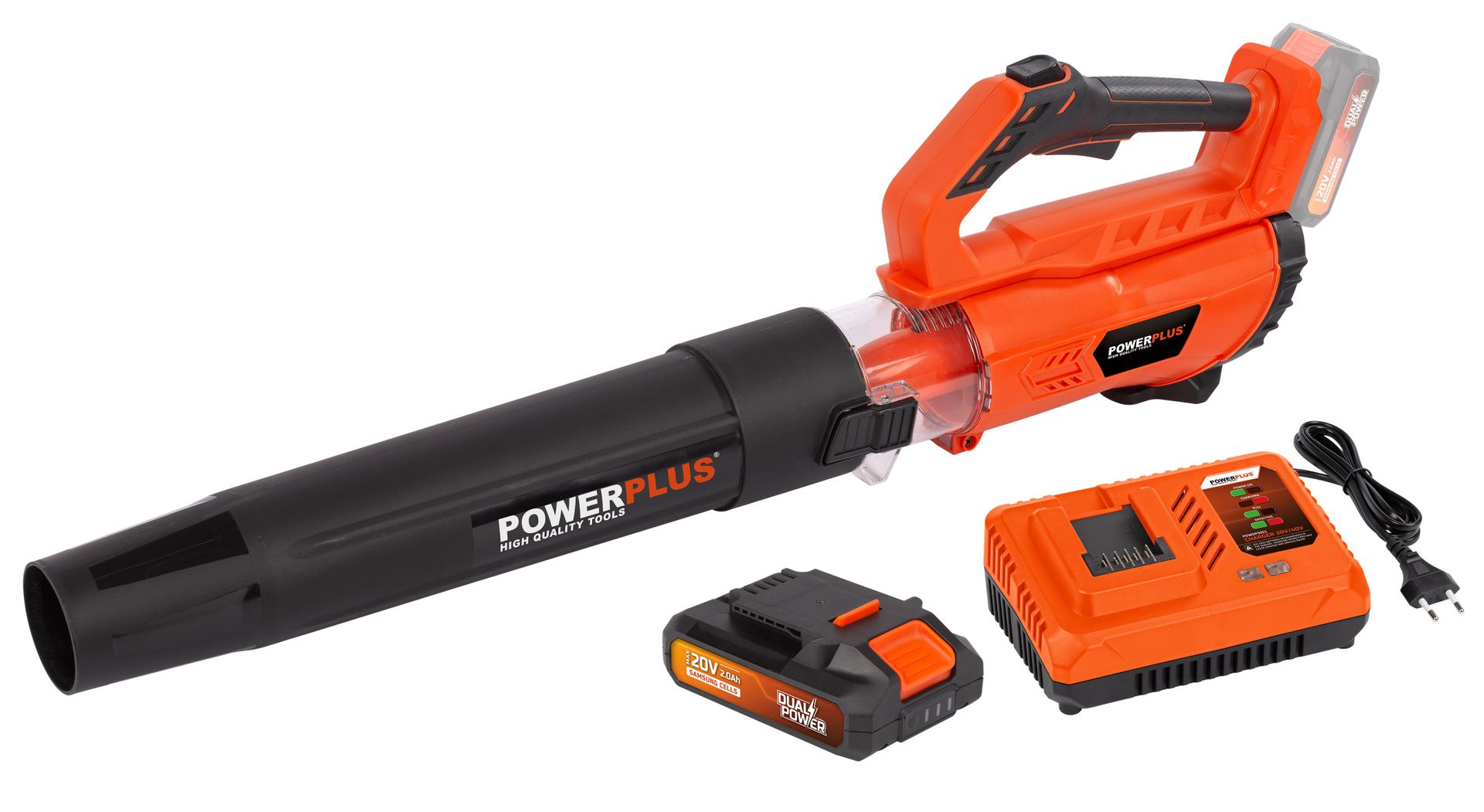 POWDPGSET36 Soplador de hojas 20V - incl. battery 20V 2.0Ah and charger