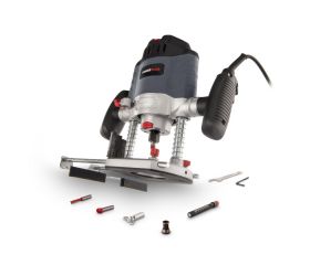 POWE80020 Fresadora 1200W - 3 acc.