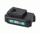 POWEBAGS2 Amoladora angular 18V - incl. 2 baterías 18V 1.5Ah y cargador - 3 acc.