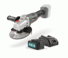 POWEBAGS3 Amoladora angular 18V - incl. batería 18V 3.0Ah y cargador - 3 acc.