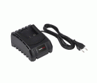 POWEBAGS3 Amoladora angular 18V - incl. batería 18V 3.0Ah y cargador - 3 acc.