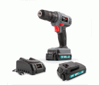 POWEBCDS2 Taladro atornillador 18V - incl. 2 baterías 18V 1.5Ah y cargador