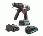 POWEBCIDS2 Destornillador - taladradora de impacto 18V 50Nm - incl. 2 baterías 18V 1.5Ah y cargador