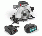 POWEBCSS3 Sierra Circular 18V Ø 165mm - incl. batería 18V 3.0Ah y cargador - 1 acc.