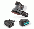 POWEBESS3 Lijadora excéntrica 18V Ø 125mm - incl. batería 18V 3.0Ah y cargador- 1 acc.