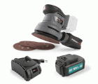POWEBESS3 Lijadora excéntrica 18V Ø 125mm - incl. batería 18V 3.0Ah y cargador- 1 acc.