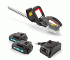 POWEBHTS2 Cortasetos 18V 480mm - incl. 2 baterías 18V 1.5Ah y cargador