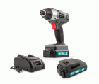 POWEBISS2 Atornillador de impacto 18V - incl. 2 baterías 18V 1.5Ah y cargador