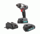 POWEBISS2 Atornillador de impacto 18V - incl. 2 baterías 18V 1.5Ah y cargador