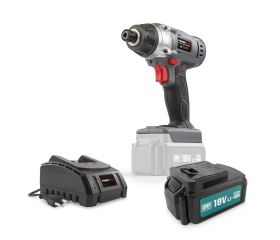 POWEBISS3 Atornillador de impacto 18V - incl. batería 18V 1.5Ah y cargador
