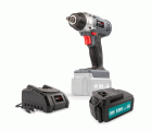 POWEBIWS3 Llave de impacto 18V 160Nm - incl. batería 18V 3.0Ah y cargador