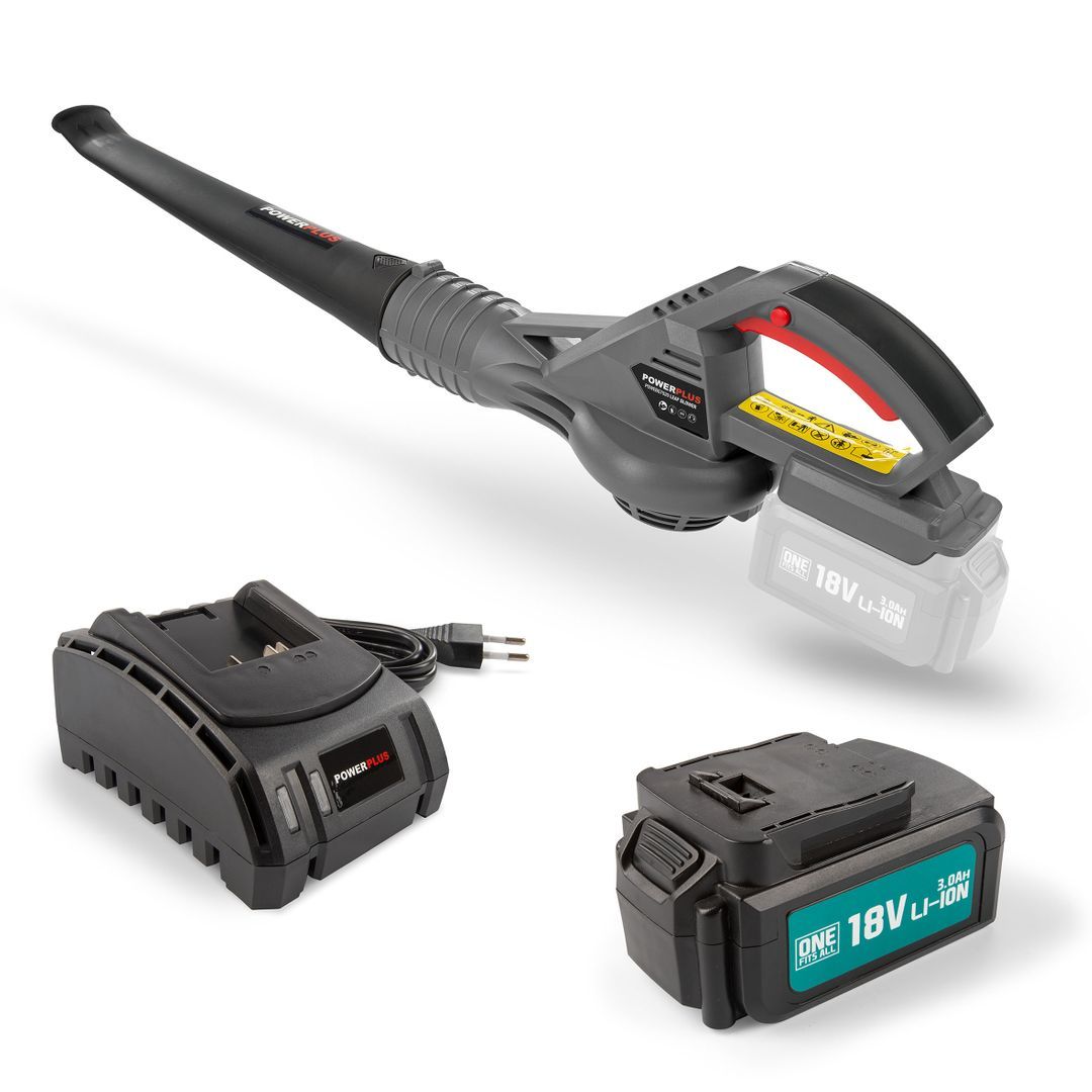 POWEBLBS3 Soplador de hojas 18V - incl. batería 18V 1.5Ah y cargador