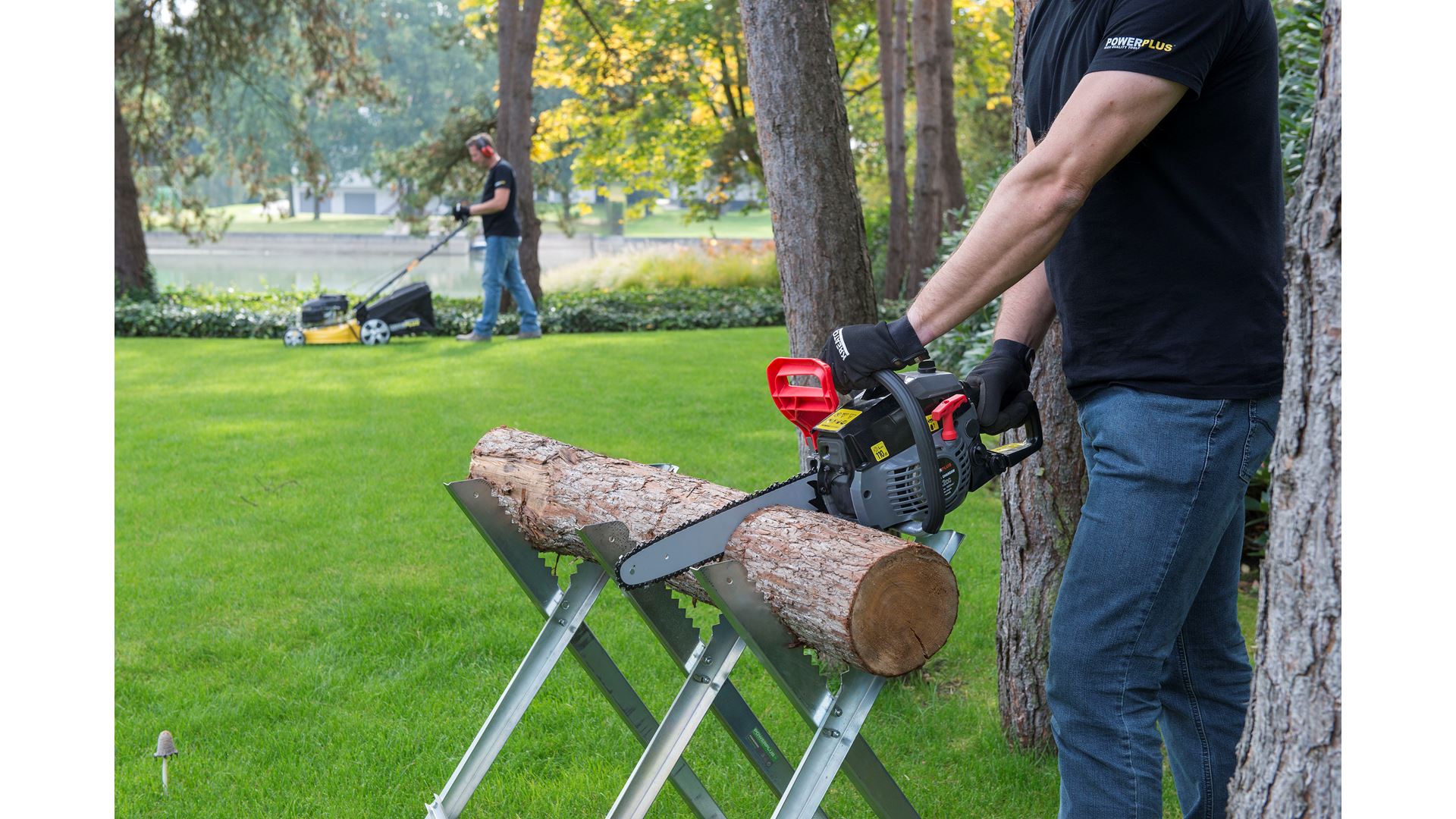 POWEG2010 Motosierra 37.2cc 350mm