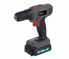 POWESET1 Set taladro/atornillador 18v li-ion 2batt + 153 ac