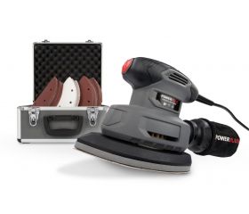 POWESET5 Set lijadora de mano 140w+ 100 accesorios