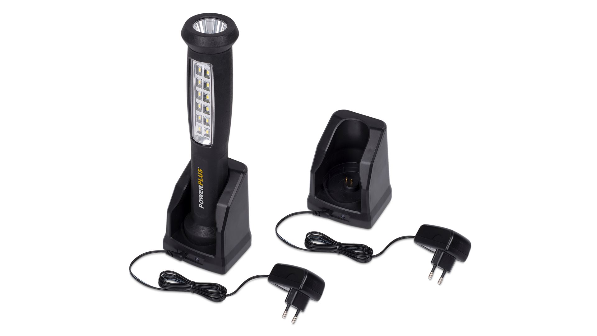 POWLI422 Led linterna eléctrica 3w + 6w