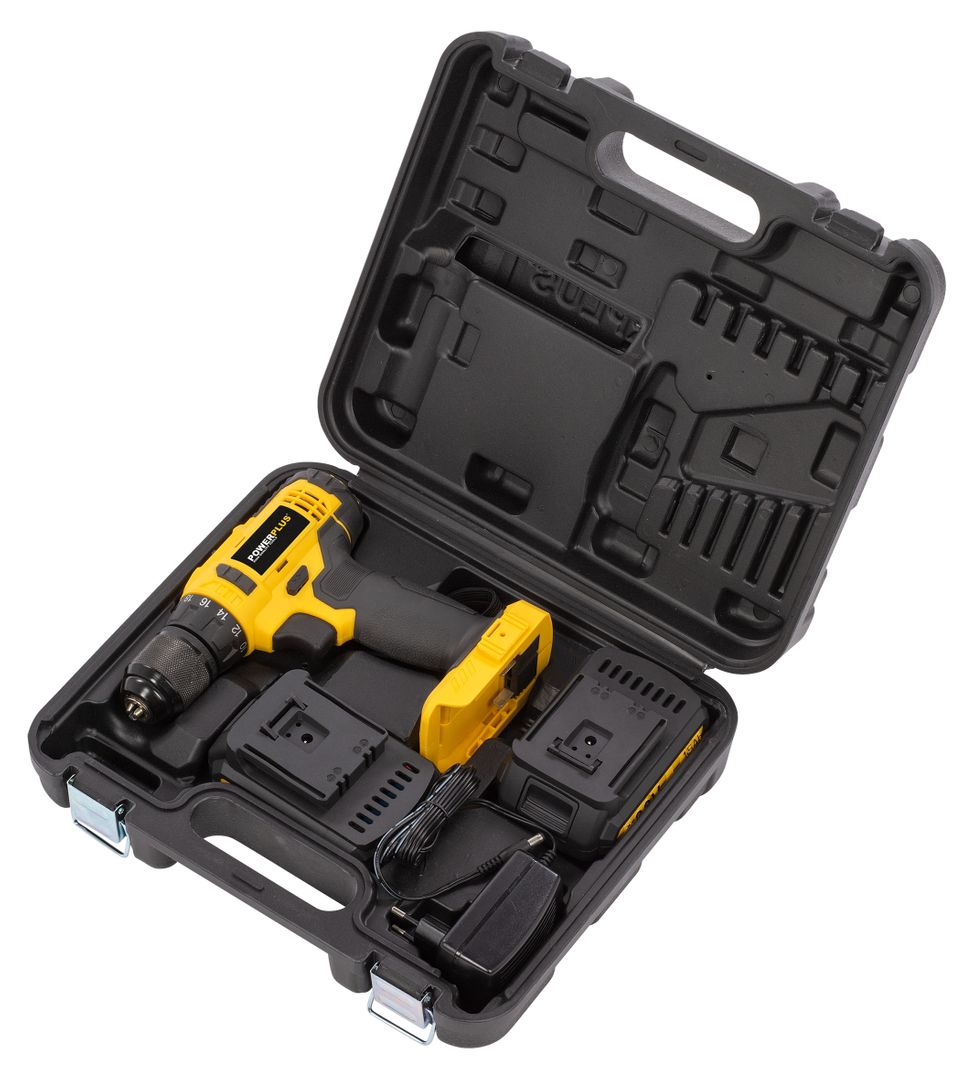 POWX00425 Taladro/atornillador 16v li-ion 2 bat