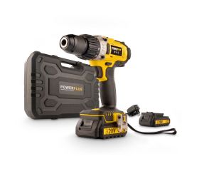 POWX00445 Taladro/atornillador de impacto 20v li-ion 2 bat