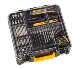 POWX00850 Destornillador - taladradora de impacto sin cepillos 20V 60Nm - incl. 2 baterías 20V 2.0Ah y cargador - 78 acc.