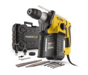 POWX1197 Martillo percutor 1500W - 7 acc.