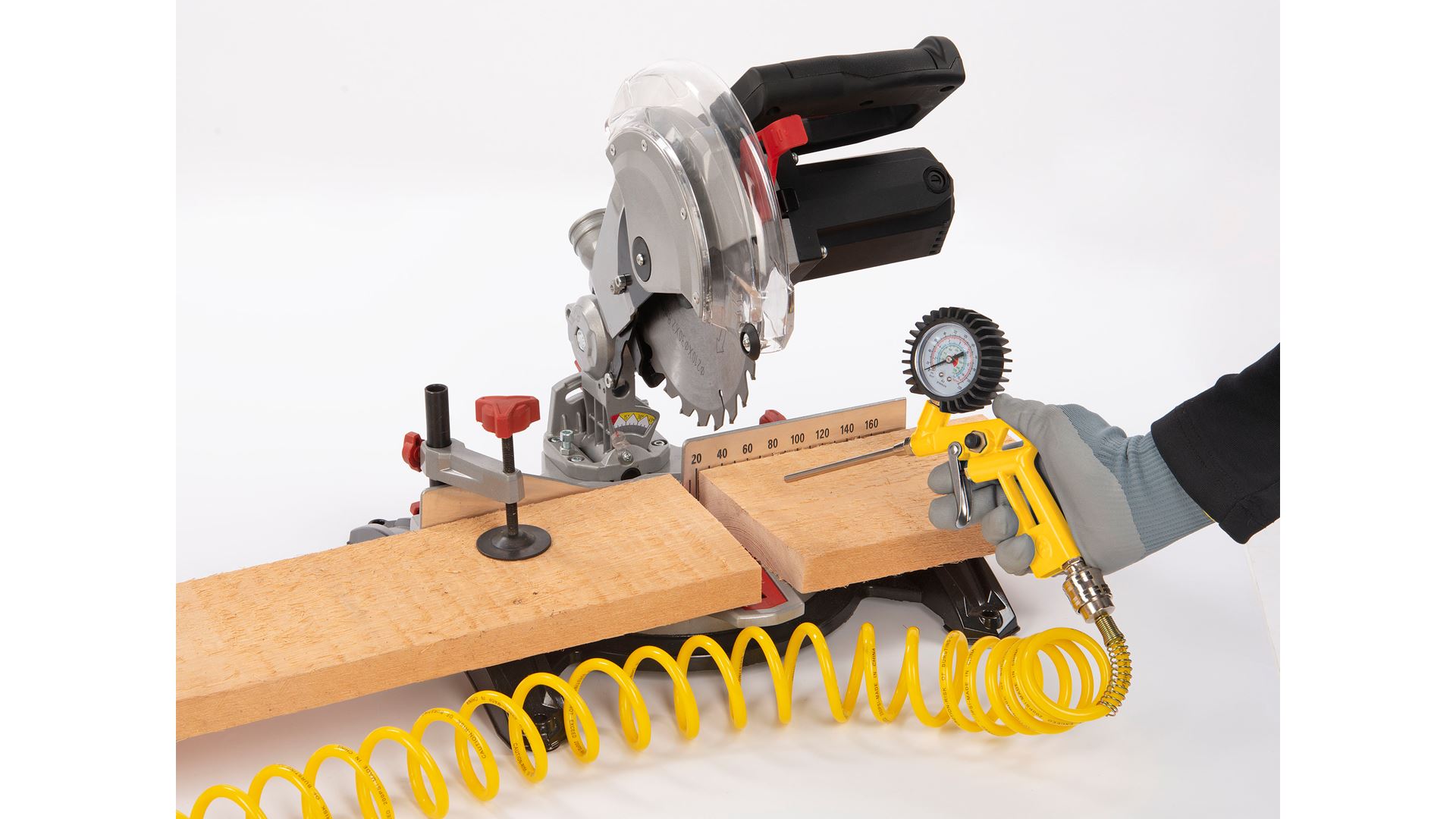 POWX1706 Compresor 1100W + 11acc